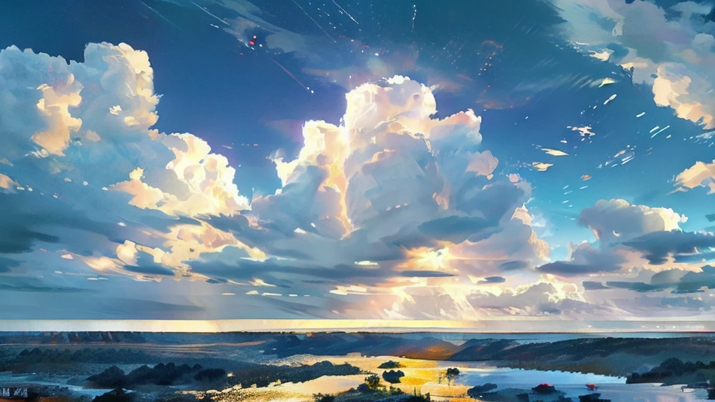 night sky covered with clouds, like the beginning of a storm, Although, without showing the ground