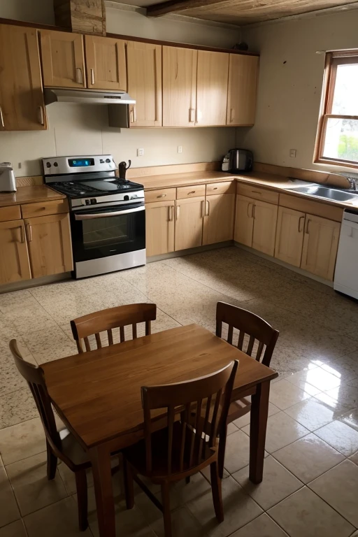 Abandoned house、kitchen