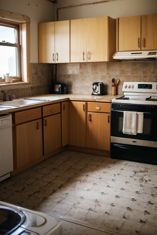 Abandoned house、kitchen