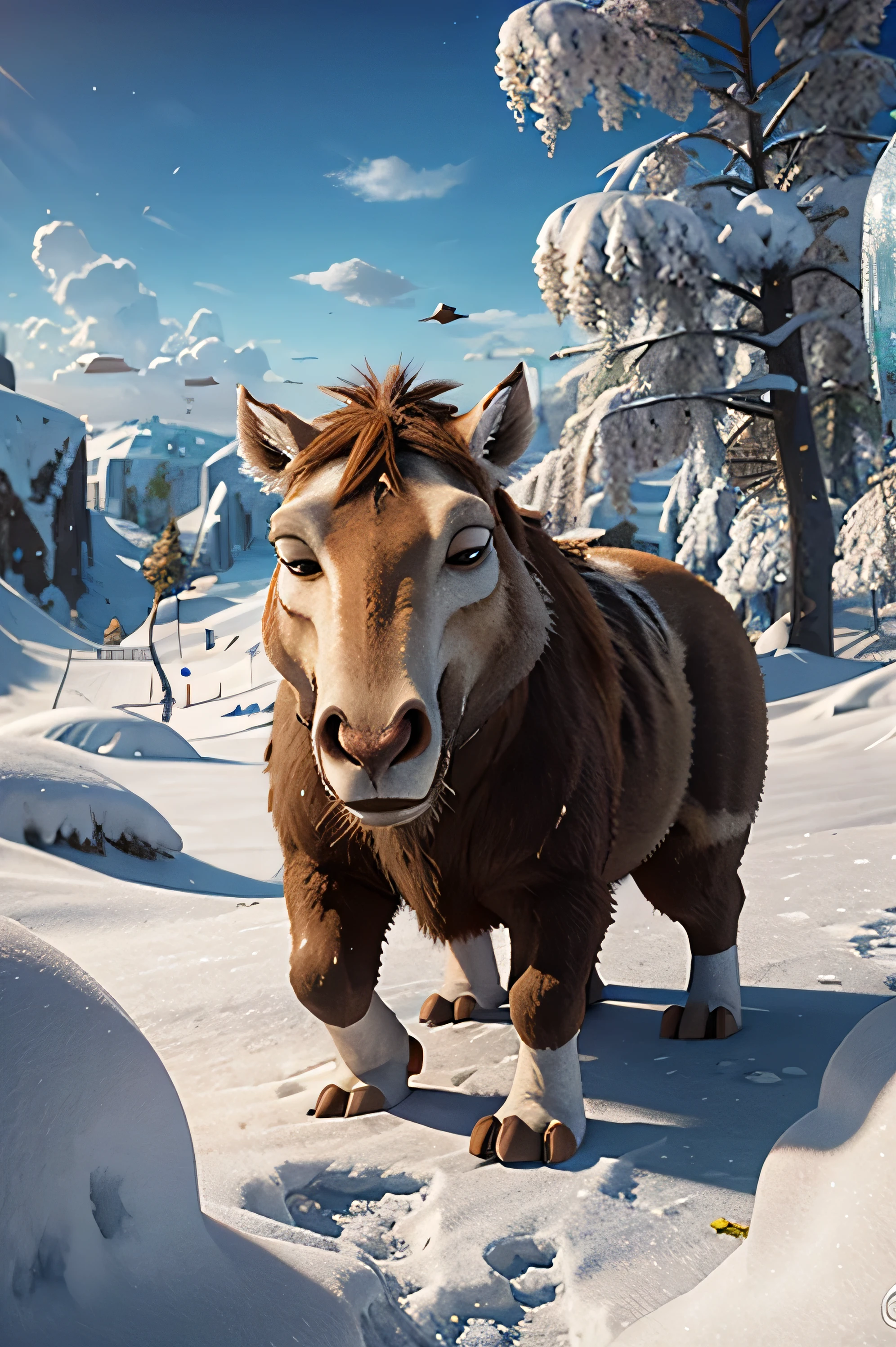 cartoon ice age