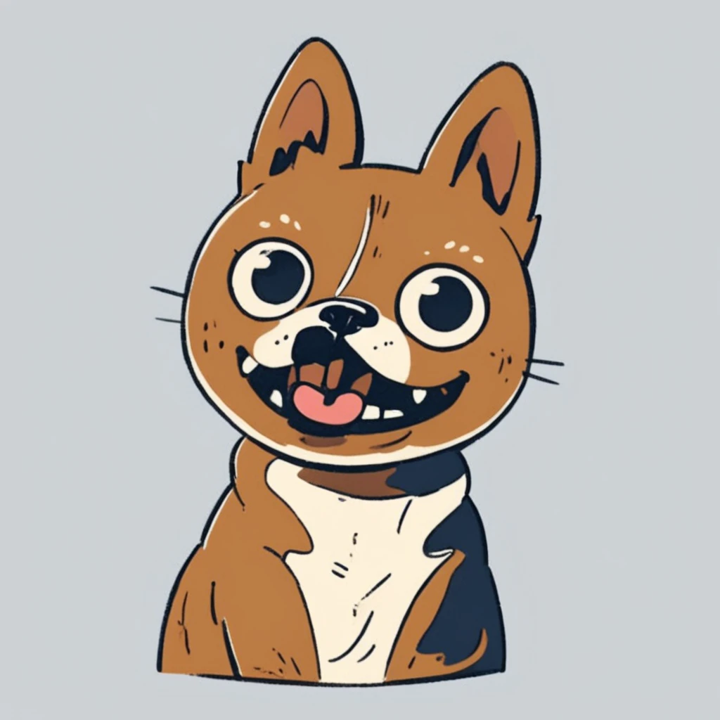 American Akita – a beauty with plush fur and a characteristic dark mask. The breed combines courage, friendliness,  funky, retro, multicoloured,  vintage logo, American Akita dog,athletic sports logo,energetic dynamic pose vintage logo, American Akita dog,athletic logo,energetic dynamic pose, American Akita – a beauty with plush fur and a characteristic dark mask.