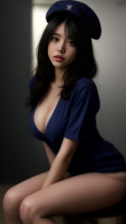 (masterpiece, best quality)
Nurse, 1girl, solo, hat, form-fitting attire, latex, cleavage, short sleeves, faceless female, wet, sexy girl, faceless, nurse cap, nurse, sexy\(theme\)