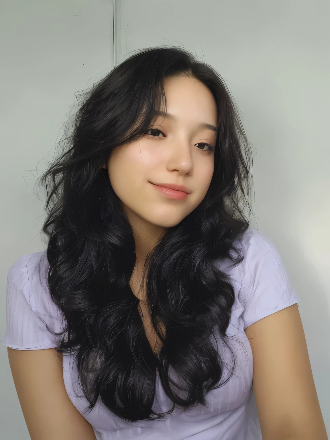 hair floating in the air, rear view, Look at the sun, There&#39;s a starship in the sky, Three suns, A  with black hair,  12 years old, Standing on the steppe, paisaje, universe, 8k, super detaill