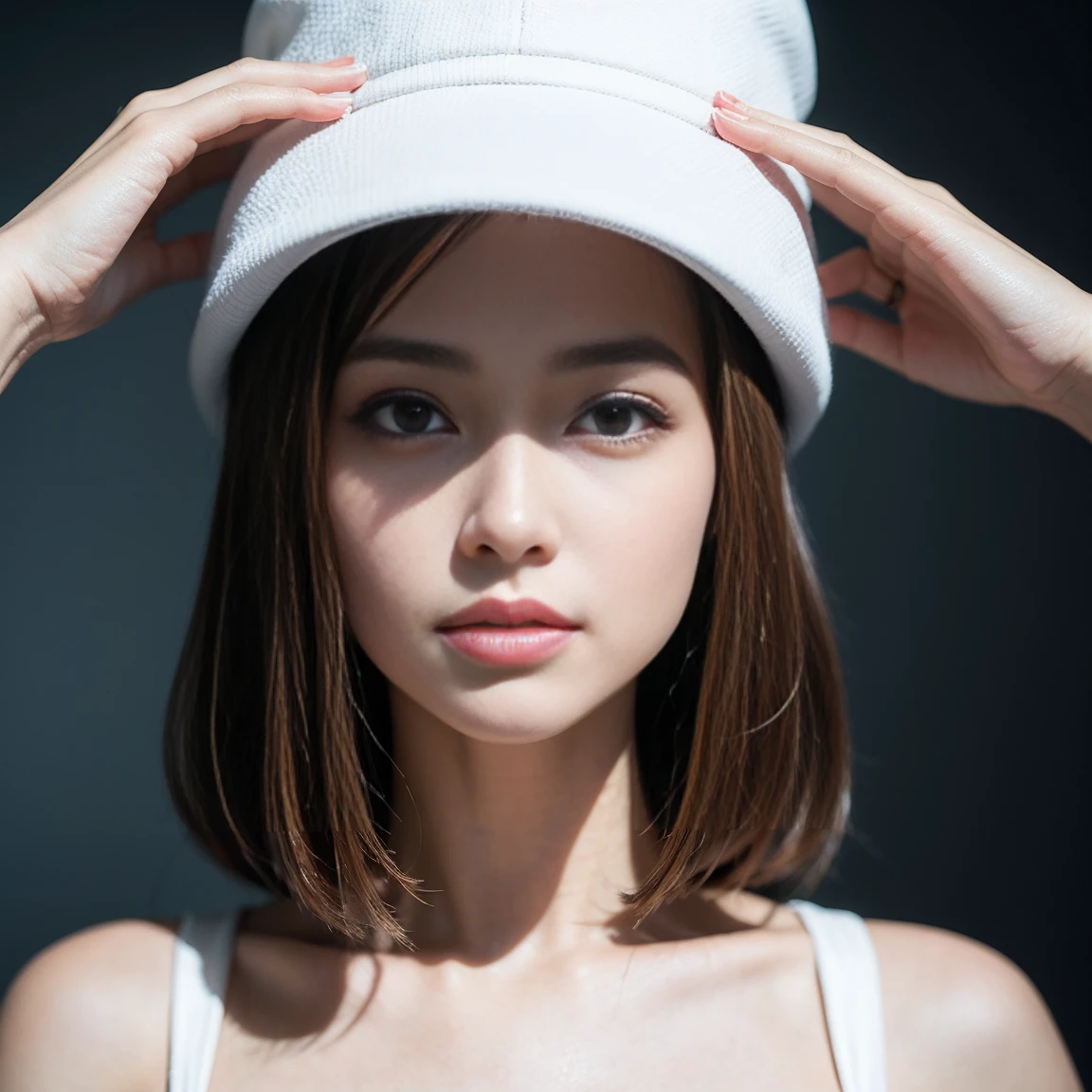 ((la plus haute qualité、8k、head of'artwork:1.3))、Raccourciignon、Mince Couple、modelカップル、女優男優、(realistic, intricate details:1.2), dîner complet、Fête du vin、Vue imprenable sur le ciel et les nuages au coucher du soleil、A bright ssmile、Cheveux courts,Bright face、 (45 ans), 42 ans, vin rouge 、appetizers、Italian food、Bottle of wine、Champagne、Sparkling wine、Two beauties、brown-hair、Raccourcis、chemise à manches longues、gown、beautiful woman 1, (Mince face), (The body is Mince), (brown-hair), (Raccourcis), cheeks become a little red,Attractive beauty、restaurant, In a conspicuous place (From the waist up) Style de grenouille Nova, 女優, model, Haut du corps, White wine, Mince, glass of wine, 中央に置かれたglass of wine, ssmile, (ssmile: 1.15), Beau grain fin, Depth f/2,saturation, High contrast, Strong light and shadow,Corps humide:1.5、texture 3D、delicate eyes、brown-hair、Hair is very shiny、