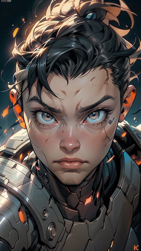 1 boy in ironman suit,fighting with, 1 boy from jujutsu kaisen anime, beautiful detailed eyes, beautiful detailed lips, extremely detailed eyes and face, long eyelashes, hyperrealistic, 8k, high quality, dynamic action pose, cinematic lighting, vibrant colors, comic book style, dramatic composition