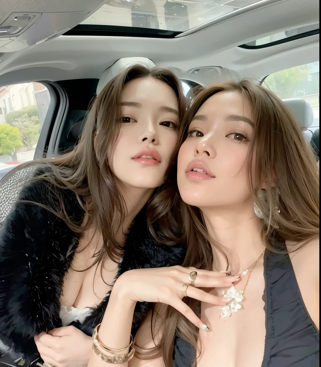 JennyKim, latina, face perfect, two beautiful women