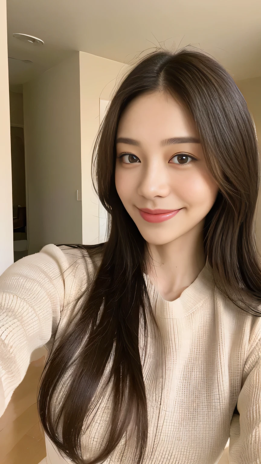 seed:2020674263.((Full body angle:1.1)).((Highest quality, 8k, masterpiece:1.3)), ((from below:1.1)).concentrated:1.2, Perfect body beauty:1.4, Hips:1.2, ((Delicate Hair)), (Colorful waist cinematographed dress :1.1) , ((Highest quality、8k、masterpiece:1.3))、1girl、A sloppy smile、Esbian all over body、Slim face、Big 、Beautiful woman、(Dark Brown Hair)、Long Hair、1.1、Flickering Valley、Detailed eyes、double eyelid、Blurred Background、超Slim face、Smile、Looking down、stroll、