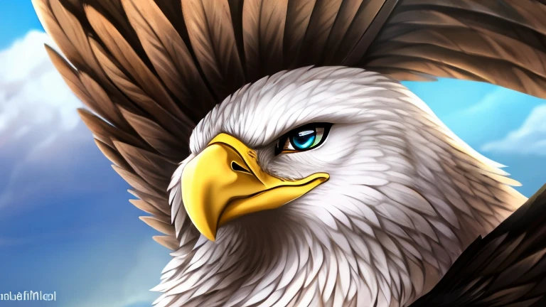 Beautiful and perfect eagle.