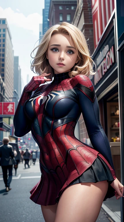 Hayden Panettiere、マーベルコミックの映画Poster、so beautiful、Movies about Spider-Man、sexy、whole body、Wearing a skirt、Premiere Date、Poster、belly buttonを突き出す、new york、She's wearing a ripped Spiderman suit、The suit is torn、Wearing a skirt、Red and black color scheme、dynamic、masterpiece、Highest quality、Super detailed、Very detailed、Delicate and beautiful shine、Ultra-high resolution、Cinematic、break、breakドロップ、(Torn clothes:1.5)、(Wet clothes:1.4)、Bare shoulders、Real Rain、Wet Hair、belly button、Exposed Skin、sexyな肩を披露