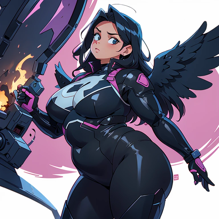women, Dark angel, gorda