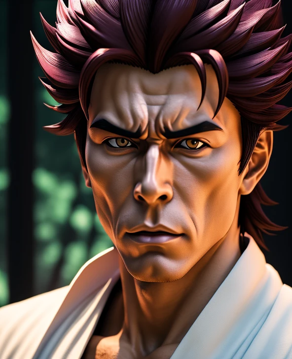 (masterpiece, best quality:1.2),1boy,solo,(Sōsuke Aizen),close up,badass pose,bleach, powerful aura, purple aura,8k,64k, HD, unparalleled masterpiece, dynamic lighting, cinematic, epic