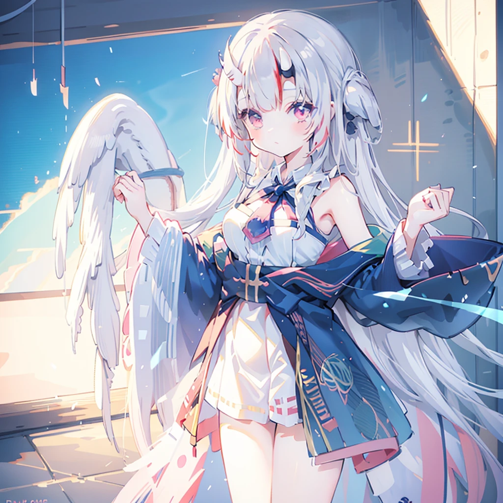 Cute anime girl in beautiful clothes, Azure Lane style,anime goddess,Anime style 4k, Perfect body, Perfect big breasts,((best quality, 8K, masterpiece :1.3)),White,((best quality, 8K, masterpiece :1.3)),anime stlye,character design,full body,outfit design,cute, royal