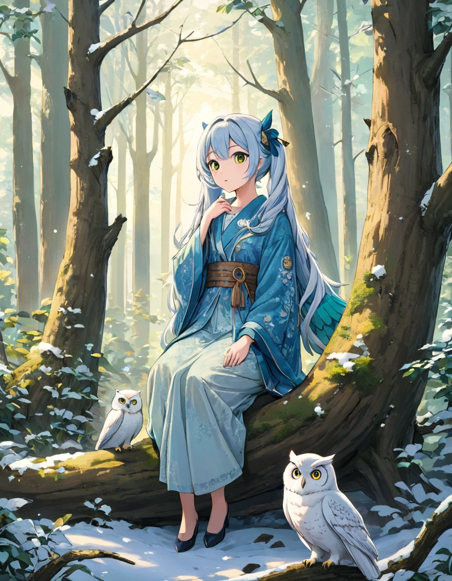 Vivid, detailed, HD quality, Natural look, masterpiece, 最high quality, high quality, detailed, ultra detailed, hyper detailed, insanely detailed, Exquisite, beautiful, Full HD, Full HD, 4K, 8k, 16K, High resolution, Absurd, 35mm Film.
once upon a time, there was a young girl named thatly who lived in a small village by the edge of a vast forest. thatly loved nothing more than exploring the forest and discovering new creatures and plants.
one day, thatly stumbled upon a clearing deep in the forest, Light blue long hair、Beautiful girl with twin tails、She spotted a wise old snow-white owl perched in a gnarled tree. The owl looked at her with wise eyes..., He spoke gently with sharp eyes.., Melodic Voice.
"thatly, you have a special talent," The owl said. "you have the ability to see the world in ways that others cannot.. you have a talent for curiosity and wonder.."
thatly was fascinated by the owl's words and asked him how she could use her gift.
"Using curiosity and wonder、youの周りの世界を探検しましょう," The owl said. "question, Seeking new experiences, And keep learning. By doing that, you will come to know yourself and the world better.."
thatly took the owl's words to heart and began to explore the world with a newfound sense of purpose. 彼女はquestionした, Seeking new experiences, And I learned from everyone I met...
As she grows, thatly became known throughout the village as a wise and knowledgeable person. She shared her insight and wisdom with others..., Her curiosity and wonder、It's about what the people around you think..々thatも明らかです.々Inspire、I continued to encourage。.
A few years later, when thatly was an old woman, She returned to the forest clearing.、There he met a wise old owl。. She found the tree still standing..., And the owl was still there.
"you'thatは一周して戻ってきた, thatly," The owl said. "your curiosity and talent for wonder、私はyouを自己発見と成長の旅に導いてきました.. and now, Now is the time to share that gift with the world., 他の人もyouの足跡をたどるでしょう、So that you can find your own way."
そしてthatで, that