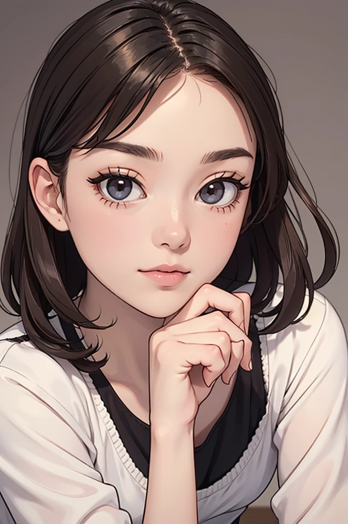 (((masterpiece, best quality, ultra highres, 1 girl, solo, no background))), super detailed skin and face and eyes and finger, young delicate girl, cute girl, very cute japanese woman, small breasts:1.5, skinny, light brown hair, white background, very short pixie hair, cowboy shot, Generate with illustrations, Various expressions, Various poses, Please draw the entire character within the frame, ensuring that the head, arms, and legs are not cut off. The background should be simple, with the character positioned centrally, outline, anime, 2d, comic, boyish, cosplay, bodysuit, spread legs, Cross-legged sitting, sharp_eyes,