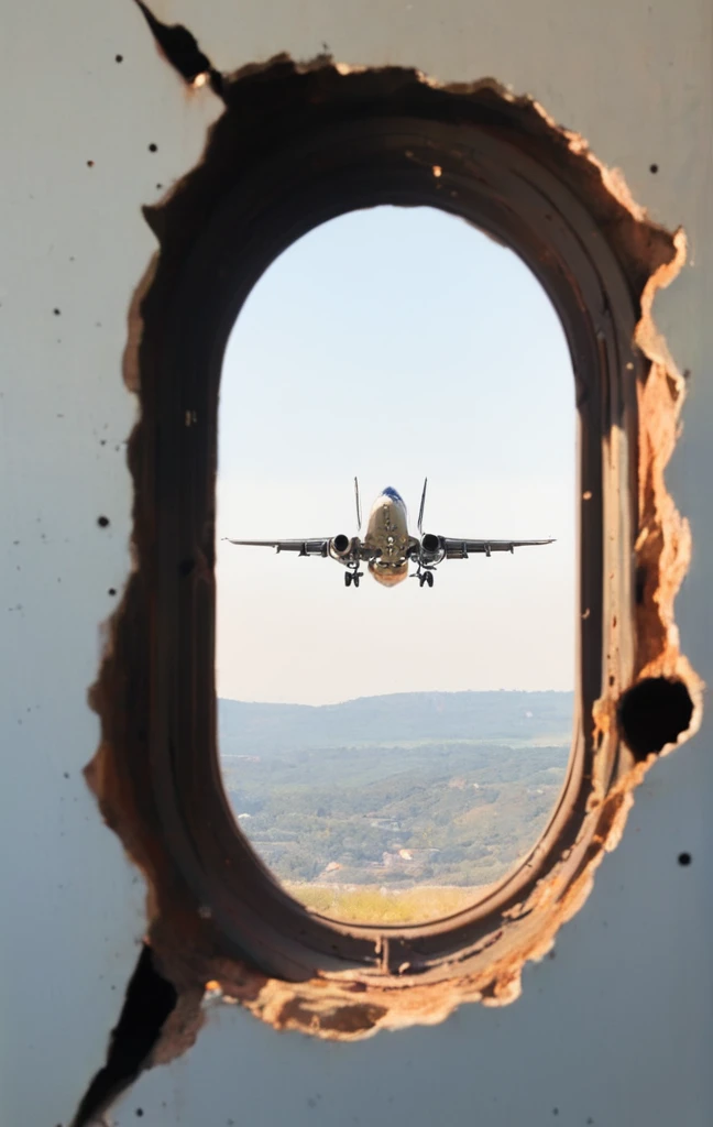 The view from the bullet hole