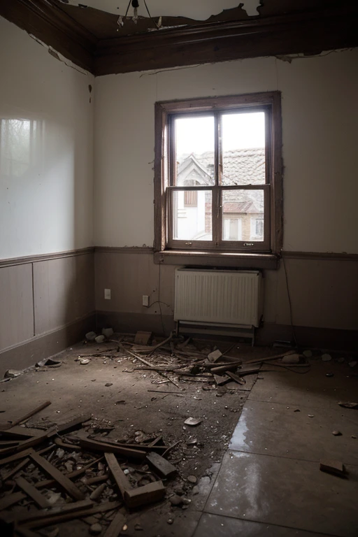 The house was known to be haunted and abandoned for many years