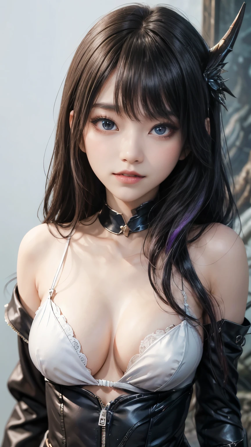 強力なスーパーevil女がクローズアップでポーズをとる, Black Goddess (Expose your shoulders), length, Flowing purple hair, View your viewers, Highly detailed face, Perfect hands, Blue smoke swirling around her, evil事を愛する, Captivating blue eyes, Dark fantasy, Genuine, Symmetric, Attention to detail, Esoteric arachnids lady, Spider Queen Elise, League of Legends, Esoteric arachnids, Combat Stance, ( body formed from metallic mauveine and metallic black liquid metallic paint twisting into a beautiful interpretation of the female figure), length, Sharp Fangs, nature, ((Complex metallic colors in the foreground)), (( Fluid Mechanics, The most beautiful smooth scale face makeup, Smirking expression)) - Dark blood, Onyxia、Noir painting of a beautiful young witch, length purple hair, dark purple lips, evil, evil female, smile, Black Prom Dress, She is coming to you, close, Bright Blue Eyes, Surrounded by swirling pink smoke, Genuine, Attention to detail, Highest quality、A beastly demon wields a vicious blade, Blood Chain, Behemoth Bones, Snake-like tentacles, Cruel Teeth, Expressions of madness, Oppressive Dungeon. 8K Vision Reveals Fear, Ultra HD detail makes monsters stand out, Grotesque shadows dance, The creature whispers, Stifling atmosphere, Vision problems, Visible Madness. blade, evil意の閃光が輝く, reflect (Light) Beyond the Darkness, Elucidate (Sharp details) and、Add a dizzying dimension to the impending chaos.