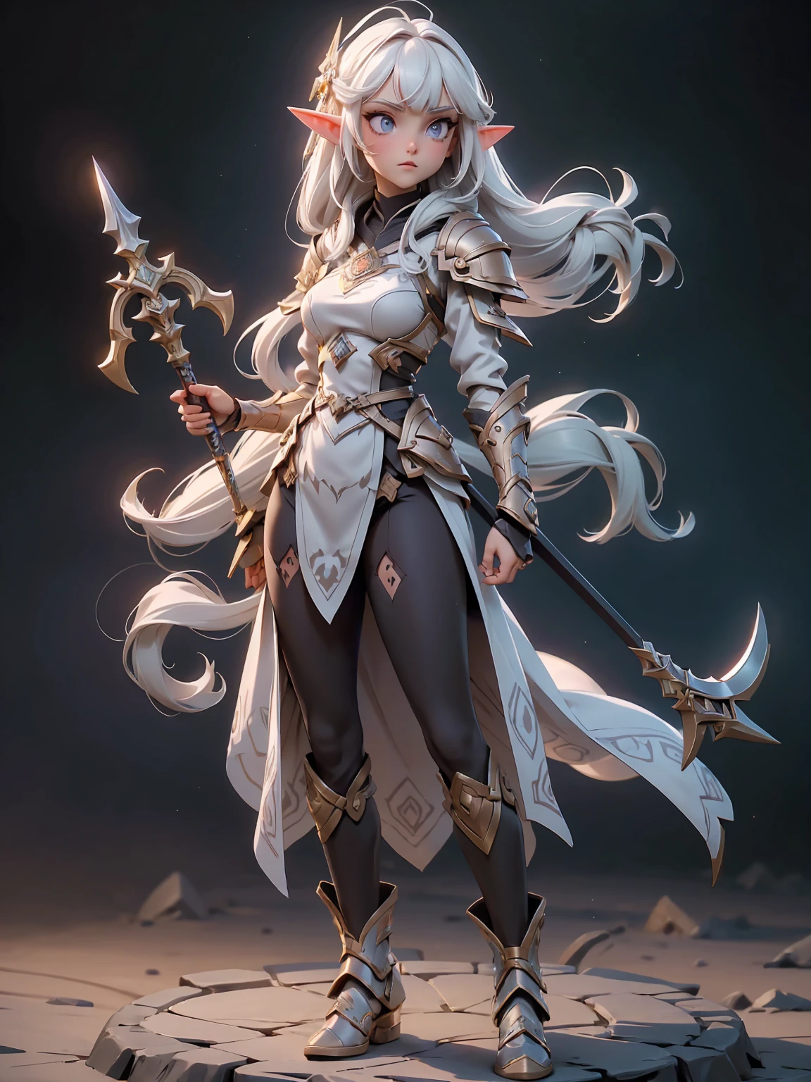(((masterpiece))),((Finest quality)),(超A high resolution),(ultra-detailliert),(Meticulous portrayal),((best pictures)),(Finest works of art),Ultra-Precision Art,The art of astounding depiction, Fantasyart:1.5, (One woman:1.5),Fusion of angel half body and demon half body,demonic wings:1.4,the angel's wings:1.4, ((full body))
