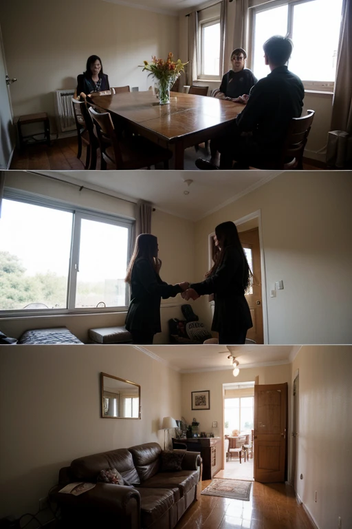 When they arrived at the house, The atmosphere immediately felt strange and tense