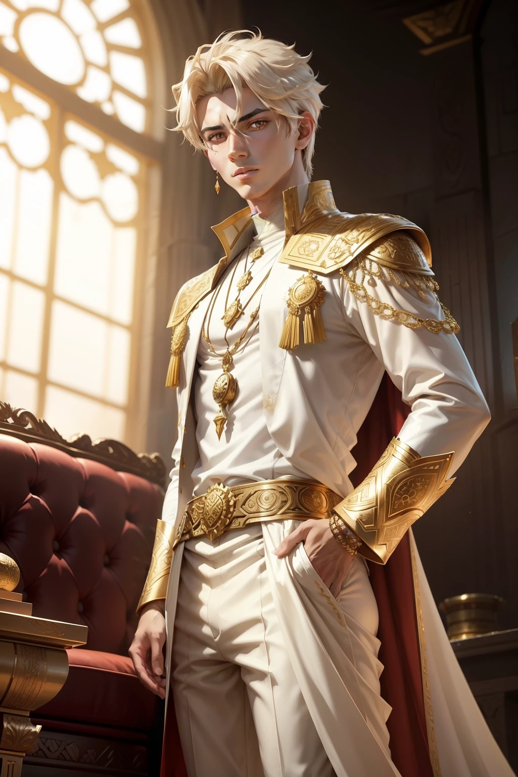 Male, femboy, prince, femboy prince, royalty, effeminate boy, feminine boy, boy, boy that looks like a girl, boywife, penis bulge, penis, bulge, crotch bulge.