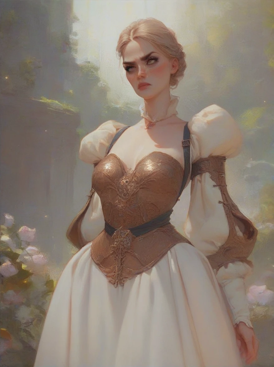 medieval hyper realism, beautiful serious slave woman, short clothes, thin slim, thin waist, exaggerated wide hips,