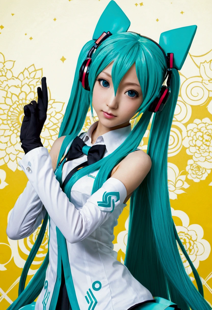 Hatsune Miku with big