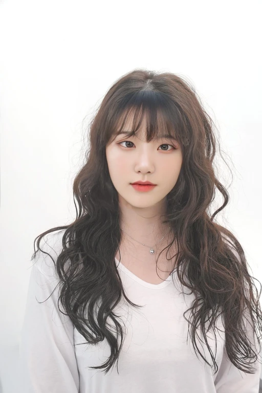 Best Quality, 8k, Masterpiece, (Portrait: 1.3), (photo realistic:1.4), (hyper realistic:1.4), Sharp Focus, looking at viewer, (smoother lighting:1.1), (increase cinematic lighting quality:0.9), realistic lighting, backlighting, light on face, ray trace, (brightening light:1.2), (Increase quality:1.4), sharp detail, (best quality real texture skin:1.4), finely detailed eyes, black_eyes, finely detailed face, 25 year old Korean woman
