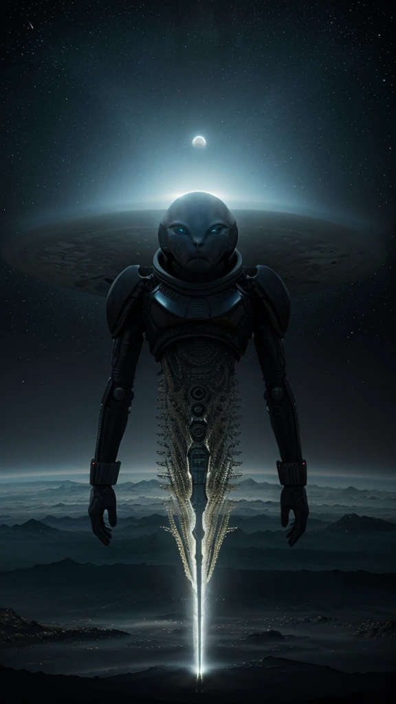 &quot;A depiction of an alien civilization that exists silently without advanced technology&quot;