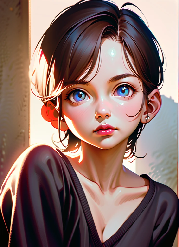 {{{{nsfw}}}}beautiful detailed eyes{{{{{hachikuji mayoi, monogatari, ,}}}}realistic,realistic,pubic hair,