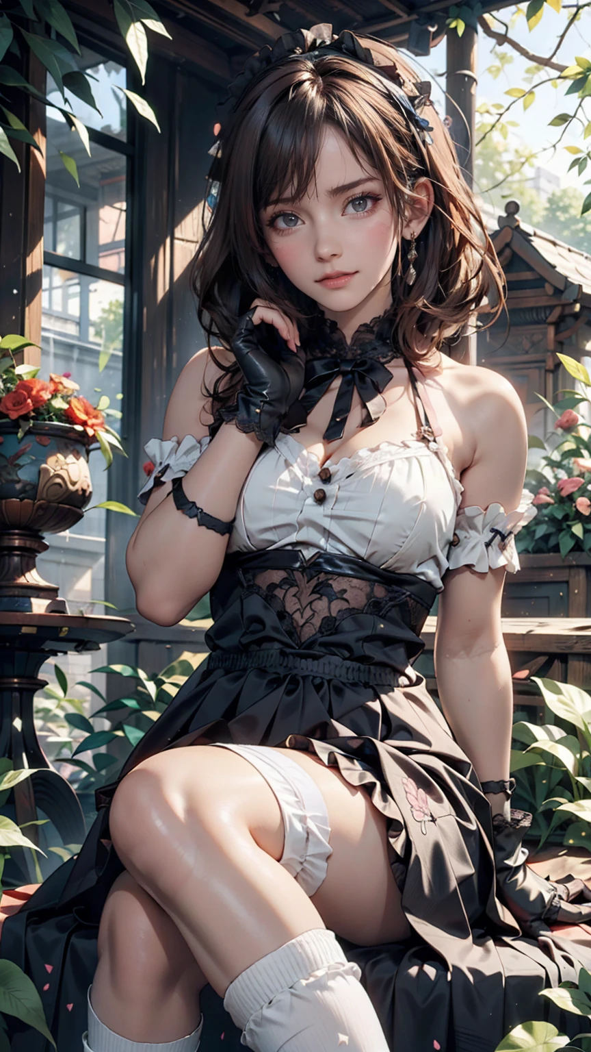 RAW, analog, Nikon Z 85mm, award winning glamour photograph,
((best quality)), ((masterpiece)), ((realistic)), 18th century, vintage image, gorgeous French girl wearing, see-through_lace_dress and corset, 18 years old, (long brown hair), hazel eyes, small perky breasts, sitting outside at a Paris caf, eiffel tower in background, petite, ((small breasts)), innocent, flower pedals in the air, ((freckles)), intricate details, highly detailed, sharp focus, digital render, professional, 4k, artstation, artgerm, octane render, spring flowers blooming, god rays, hand model, stunning blue eyes, petite, delicate, innocent,
highres, detailed facial features, high detail, sharp focus, smooth, aesthetic, extremely detailed, stamp, octane render, photo_\(ultra\), photorealistic, realistic, post-processing, max detail, roughness, real life, ultra realistic, photorealism, photography, 8k uhd, photography, SEMI-SILHOUETTE light, russian face, octane render,