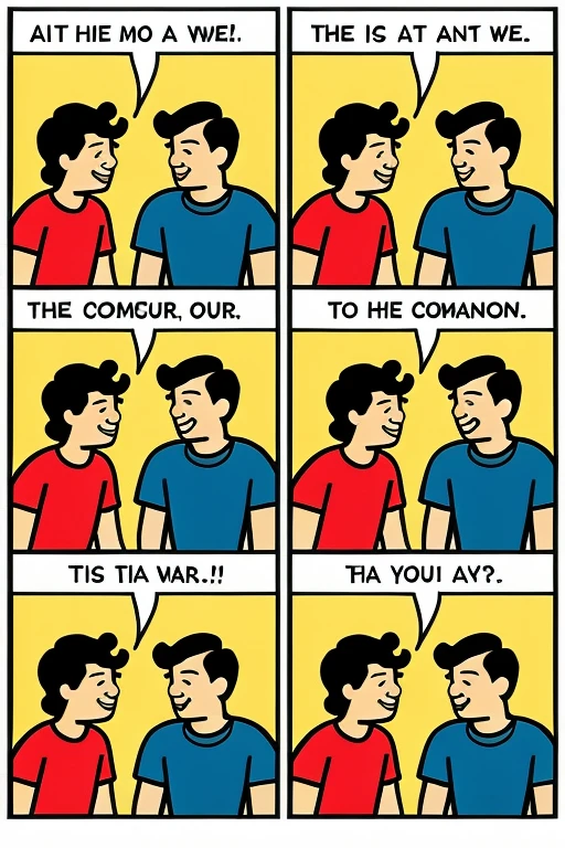 a comic about communication