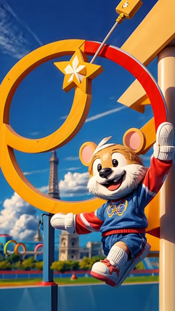 Olympic symbol、Paris Olympic Games mascots