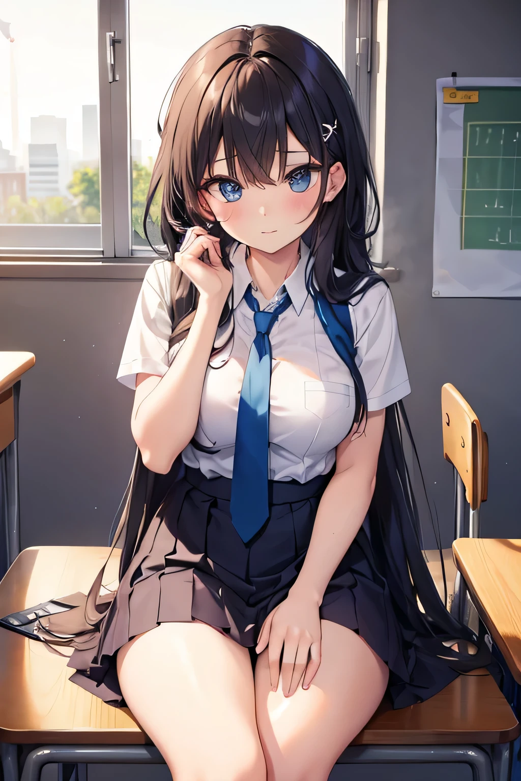 Sexy school beauty