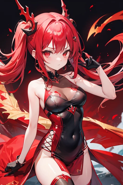 red dragon girl