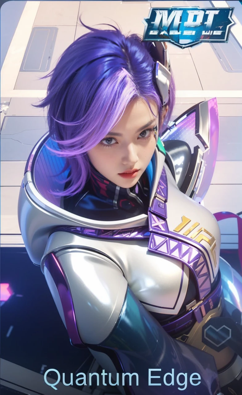 game art,best picture quality,Highest resolution,8k,((A half-length photo)),((portrait)),(rule of thirds),Unreal Engine 5 rendering works, (Future girl),(female warrior), 22-year-old young hacker),(ancient oriental hairstyle),(Beautiful eyes full of details),(big breasts),(eye shadow),Elegant and charming,indifferent,((frown)),(A battle suit full of futuristic technology,The costume combines futuristic power armor and,Clothing is decorated with glittering patterns and emblems),cyberpunk characters,in the style of futuristic, photo poses,city background,lamp,Ray tracing,Game CG,((3D Unreal Engine)),OC rendering reflection pattern