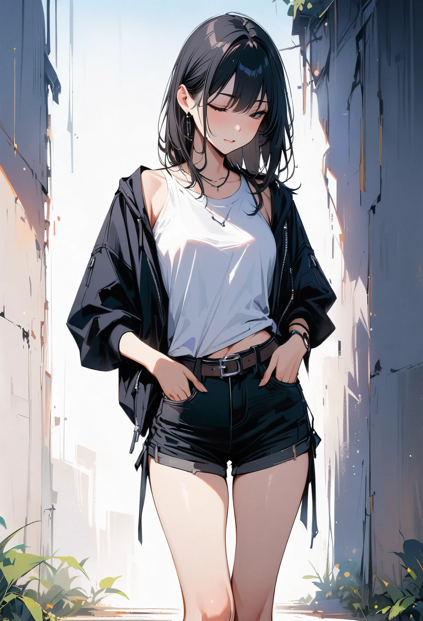 (masterpiece, best quality:1.2), 1 girl, Solitary