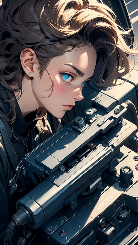 (((masterpiece, highest quality))),(((solo:1.2))),(((1girl:1.2))),32k wallpaper, very detailed, poster, vintage science fiction,(((((geometric cinematic movie poster))))), ((bauhaus)),(shape),(((abstract))),(mid century modern),movie poster,(((((portfolio))))),(((((Close-up))))),(((((bust up))))),((((more various angle)))),((((highlight)))),Vast landscape,((((heterochromia)))),(((complete. detailed face))),((((Extremely talented)))),(((((most complecated futristic machine))))),(Colorful color scheme),(((detailed unlimited urban mechanic)))
