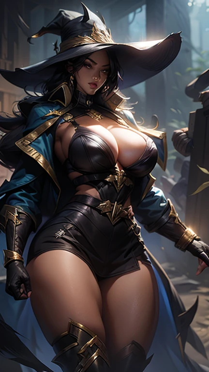 A ebony sheriff woman mutant with very huge breast in full height тnightmare fantastic undress