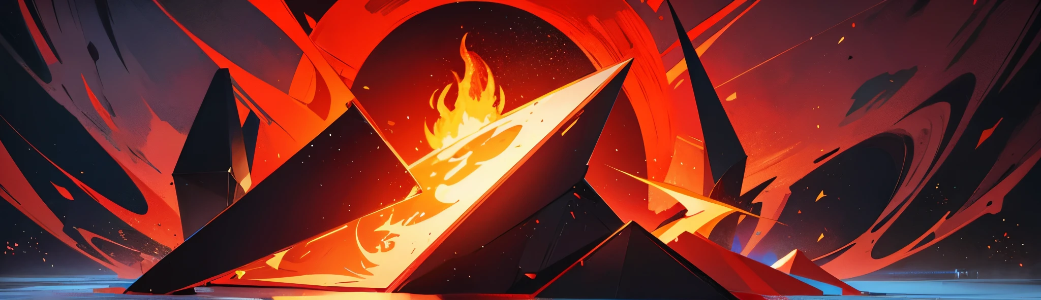 Satanic background design