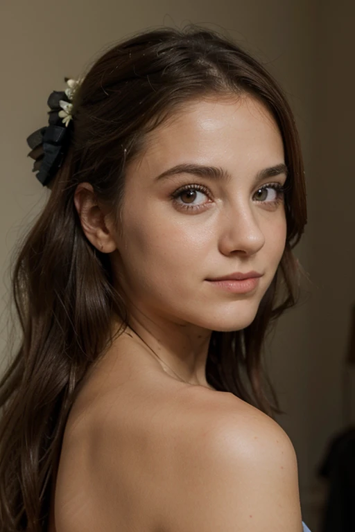 Genere plein de photo de fille avec le meme visage en sous vetement et habille avec des pose coquine