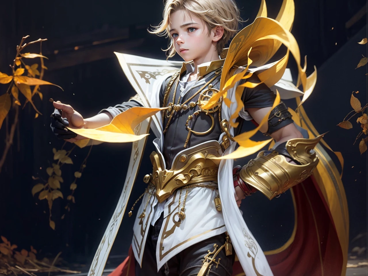 realistic, hd, detail, young boy
