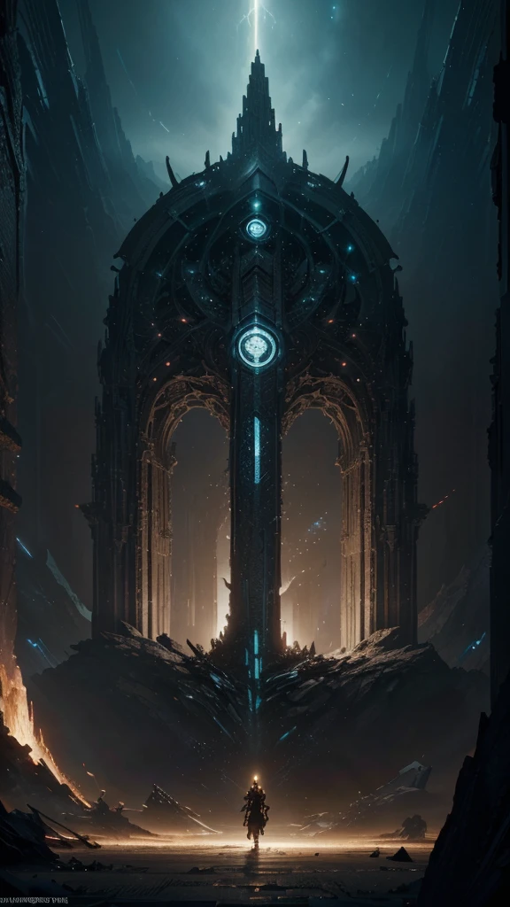 masterpiece, best quality, (extremely detailed CG unity 8k wallpaper), (best quality), (best illustration), (best shadow), absurdres, realistic lighting, (Abyss), beautiful detailed glow, art by PeterMohrBacher,