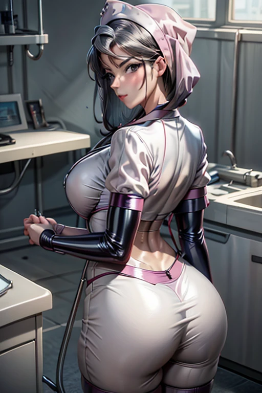 nurse uniform,hospital, latex nurse suit,nurses,busty,elbow gloves,labcoat,grey hair woman,red eyes , gigantic ,medical instruments,asian nurse,two nurses,speculum,examination room,oversize ,big ass ,strap on, lay on table ,legs spreaded,giving birth,gyno chair , dentist,Milf,latex,translucent uniform,oversize breasts