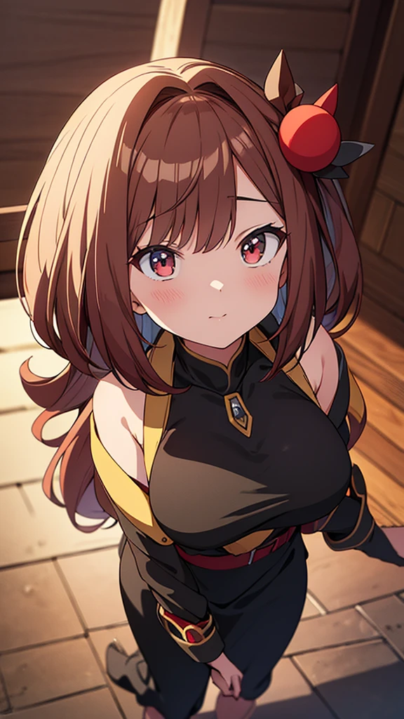 Full body image,(8k, Highest quality, masterpiece:1.2), (Anime characters, photo-anime:1.37), Highest quality, masterpiece, Sense of unity, Smooth and beautiful, Incredible detail, amazing, The finer details, masterpiece, Highest quality, Official Art, Large file sizes, Very detailed, High resolution, Very detailed, Details of a beautiful girl, Very detailed eyes and face, Beautiful attention to detail, Bright Face, Red nose,