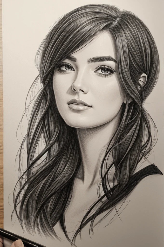 Draw a woman