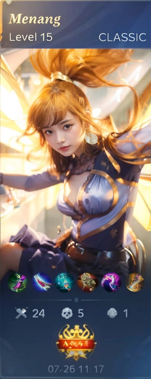 masterpiece, highest quality, Realistic, Very detailed, Finer details, High resolution, 8k wallpaper, One beautiful woman, Wear a navy blue see-through blouse, In a great pub, At night, Light brown messy layered hair, Perfect dynamic composition, Beautiful and beautiful eyes、Big earrings、Sitting in a chair、