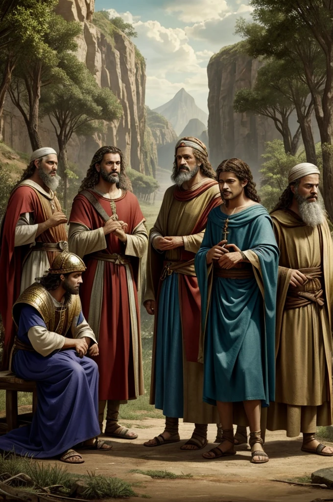 Race of ARACEOS from the bible wearing old clothes in the time of Noah bloodline