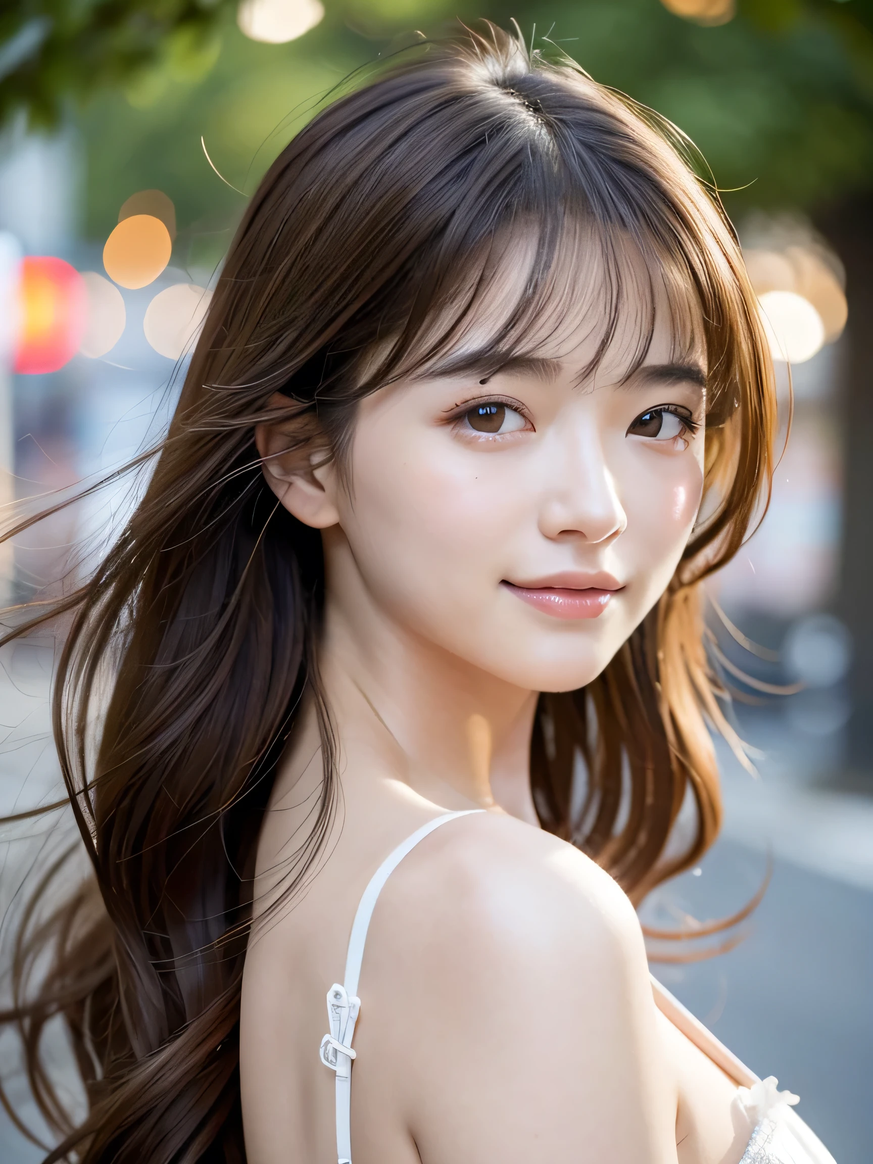 With the alleys of Kyoto in the background、18 year old girl、independent、facing forward、Light eye makeup、brown hair color、Flat 、hair blowing in the wind、quality of actress、shiny, super realistic face、Smile expression、Moist eyes、look up、calming lighting effect、 ultra-realistic capture、very detailed、High resolution 16K close-up of human skin。Skin texture must be natural、Must be detailed enough to see pores、skin is healthy、Must be even tone、Use natural light and color、High quality photos taken by a modeling agency'Exclusive photographer、smile、masutepiece, Best Quality, 8K, Childish look , Childish face, Raw photo, absurderes, award winning portrait, Smile, Solo, (Night:1.8), Idol face, Delicate girl, Digital SLR, Looking at Viewer, Candid, Sophisticated,Thin arms, Professional Lighting, Film grain, chromatic abberation, (Eyes and faces with detailed:1.0), (Bokeh:1.1) , (Idol Cosplay:1.1) , closes mouth , A dark-haired , drooing eyes、close up hot girl with legs spread, labia pulled wide apart, spraying a jet of pee over herself and we can see right up the hole. the outer labia are plump and pink, slightly covered with the goose bumps which are evidence of a recently shaven pussy. the inner labia exposed by the spread legs are pulled apart so displaying her vagina, clitoris and urethra outlet from which piss is praying out. she looks overjoyed and ecstatic, as the event is exceedingly good fun. the pussy on show is particularly wet and sticky and glistens mostly catching the light. as the pee jets out of her little hole it arcs up and back and rains down upon her small, firm, perky breasts. it also lands upon her slightly bulging and folded belly suggestive of some curvatiousness more than a skinny girl who is too thin. nevertheless she is slim and has no excess weight, just a beautiful body covered in gorgeous pale skin, being sprayed by her own jet or pee. her legs are spread wide so pulling the think flaps of her pussy apart and she has her knees by her ears the
