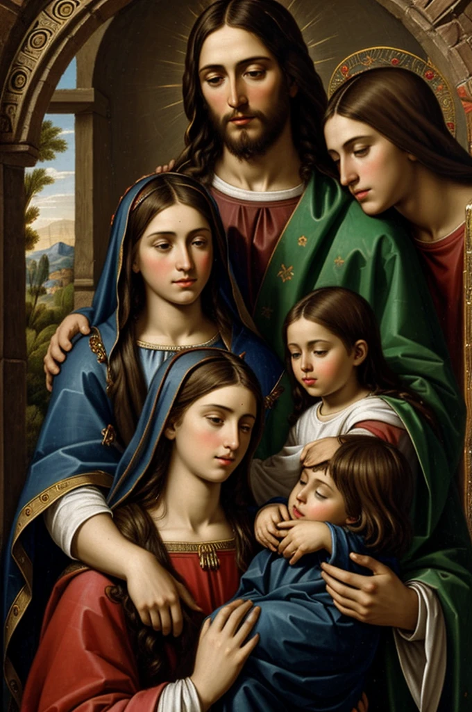 The Divine  Jesus with the Virgin of Guadalupe 