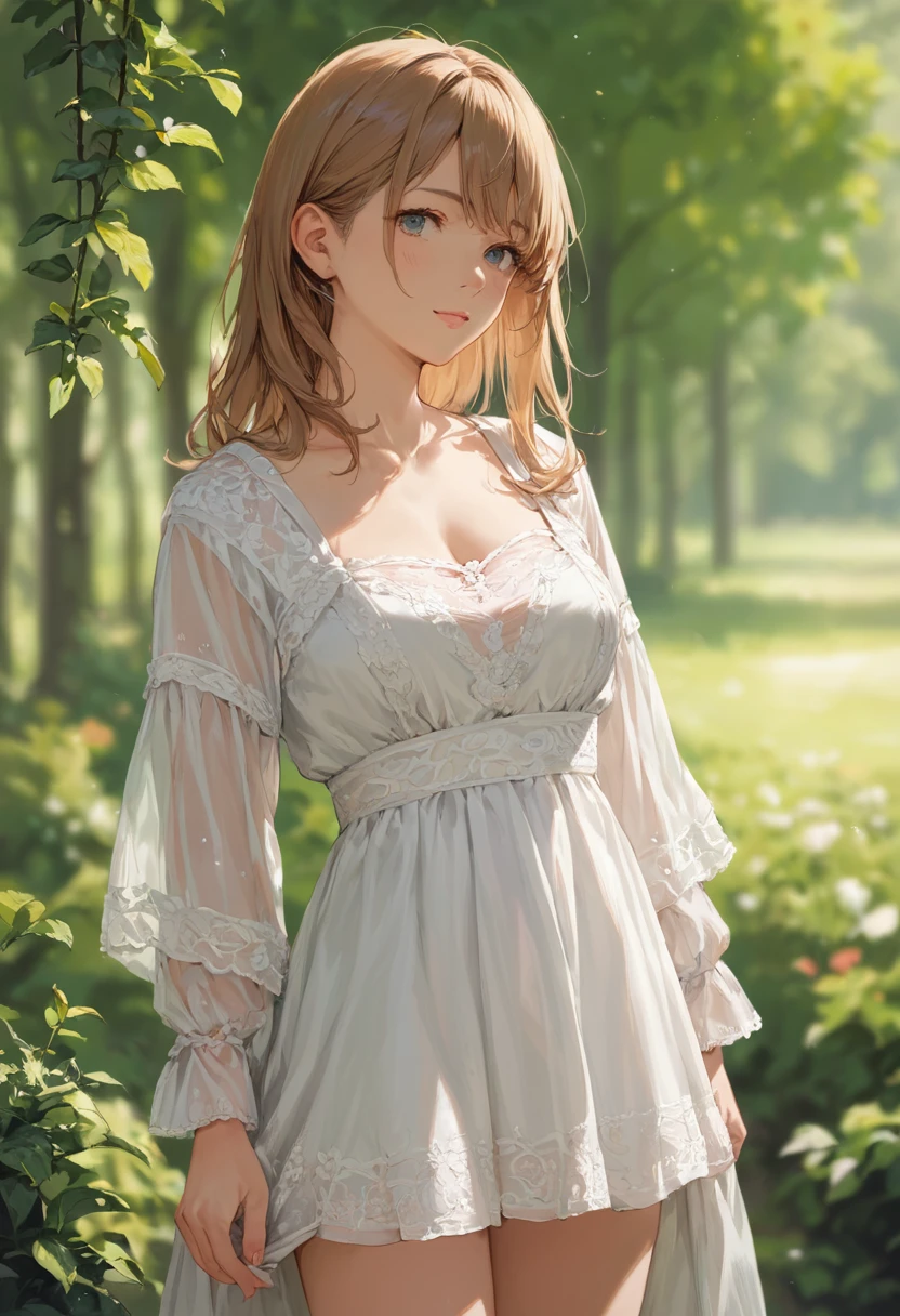 score_9,score_8_up,score_7_up,source_anime,cowboy shot,Idealized Forms,Natural Light,details background,blurry background,extremely detailed,1girl,Reisalinn Stout
